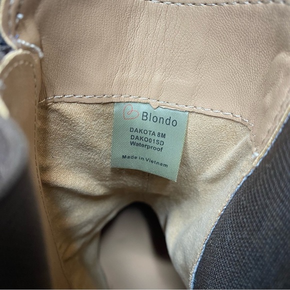 Blondo Dakota Brown Suede Buckle Boot 8M - Picture 11 of 14